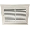 thumbnail image 2 of Vintage White Steel Baseboard Registers - 15" X 12" Outside Dimensions, 2 of 5