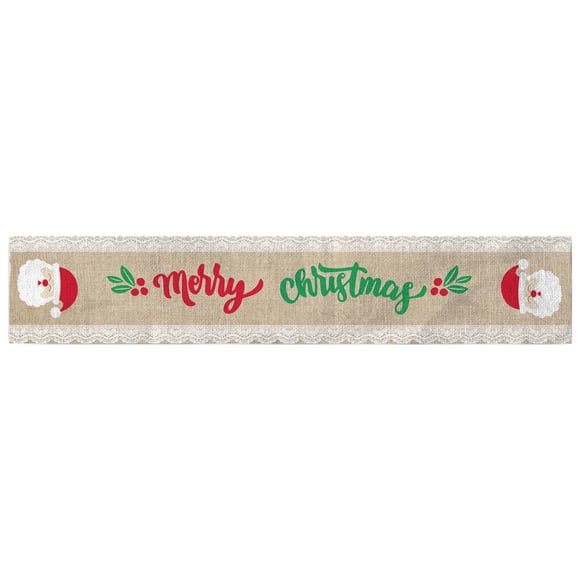 Caminos de mesa de invierno BLESIY Corredor de escritorio 33x183cm