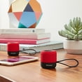 thumbnail image 6 of Verbatim Bluetooth Speaker System - Red 100 Hz to 20 kHz - TrueWireless Stereo - Battery Rechargeable, 6 of 6