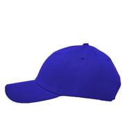 Glory Max Plain Solid Baseball Cap Sun Visor Adjustable Ball Hat Roy Blue