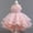 Pink, variant on Princess Dress for Girls(3-14T), Tutu Mesh Sequin Elegant Sleeveless Pageant Party Wedding Formal Dress Hot Pink 12T