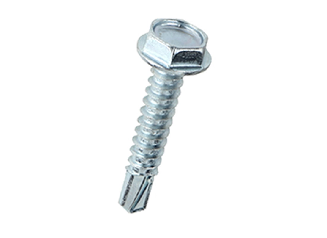 ITW BRANDS Drill Point Screws, Self-Tapping, Hex Washer Head, #10 x 1-In., 140-Pk. 21328