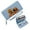 Blue, variant on GEEAD Wallet with Multiple Card Slots for Women Wallet with Zipper Pockets for Women sunflowers pumpkins autumn Perfect Everyday Use or Gift Idea Season And Graduation Gifts