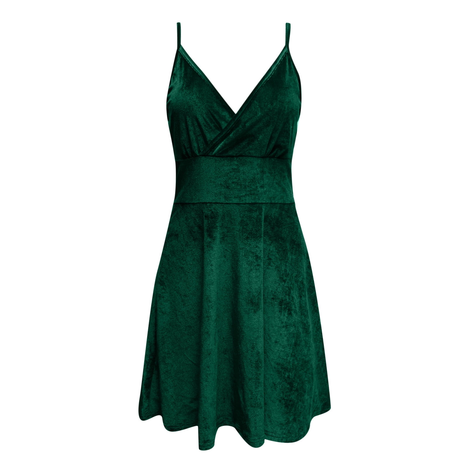 sachin and babi light blue dress Estella Velvet Shift Dress-Emerald Night