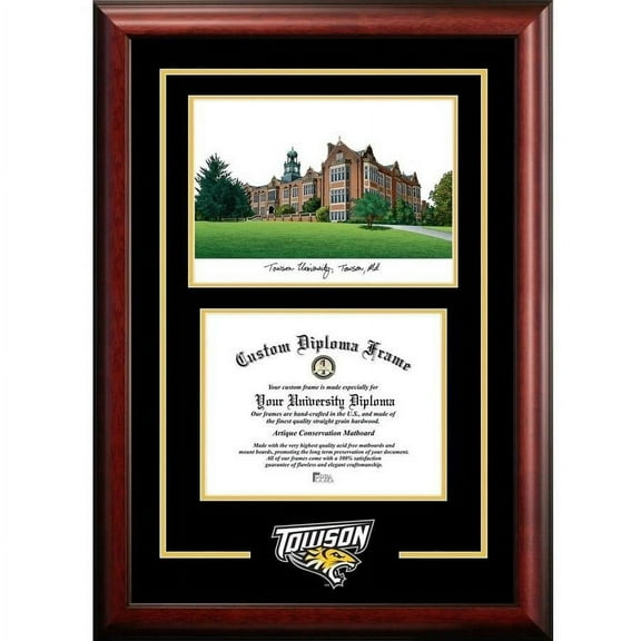 Towson Tigers 11" x 14" Spirit Graduate Diploma Frame