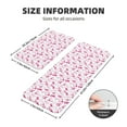thumbnail image 2 of Xecao Breast Cancer Awareness4 Patten Kitchen Rugs and Mats Sets,2 Pieces Non-Slip Washable Rugs, Kitchen Mat for Floor,Suit for Kitchen Decor and Accessories, 2 of 6