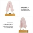 thumbnail image 5 of Raindrops Purse Handle Replacement 1Set Pink Plush Handbag Strap for Women Trendy Design DIY Projects, 5 of 8