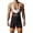 Black B, variant on FEOYA Men's Wrestling Singlet Athletic Supporters Leotard Sports Wrestling Uniform Gym Wrestling bodysuit 4 Way Stretch Jumpsuits for Powerlifting Competition Training