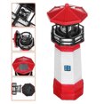 thumbnail image 3 of Gnmfd Solar Light Tower 14" Rotating LED Lighthouse Outdoor Garden Patio Solar Powered Decoration Lamp Auto On Off for Courtyard Lawn Balcony Yard Christmas Lights Outdoor Decorative Lights, 3 of 9