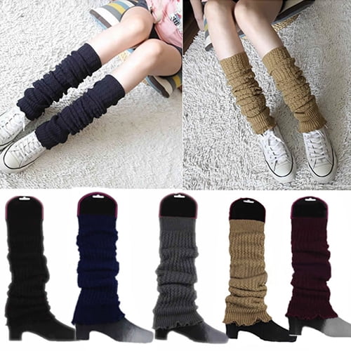 Details about Women Winter Warm Fashion Slouch Knit Crochet High Knee Leg Warmers Boot Socks Details about Women Winter Warm Fashion Slouch Knit Crochet High Knee Leg Warmers Boot Socks