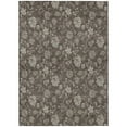 thumbnail image 2 of Addison Rugs Chantille Indoor/Outdoor Transitional Floral Chocolate Washable Rectangle Rug, 3' x 5', 2 of 6