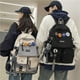 thumbnail image 2 of Tooling Large Harajuku 2022 Bags New Backpack Teens Women School Korean Men Capacity Fashion For Student School Female Backpacks qiuyongming unisex, 2 of 2