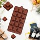 thumbnail image 2 of Ice cube tray, silicone jelly mold bow-shaped chocolate mold 3PCS, 2 of 4