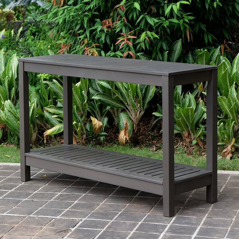 Patio cheap console table