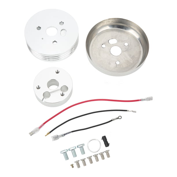 Adaptador de cubo de volante de coche, adaptador de cubo de volante Adaptador de cubo de volante Adaptador de cubo de volante plateado Valor excepcional