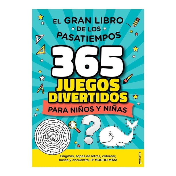 365 Actividades para Niños y Niñas el Gran Libro de los Pasatiempos Penguin Kids Varios Autores