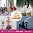 thumbnail image 7 of Orgone Pyramid Protection Gemstone Pyramid Reiki Positive Energy Pyramid Chakra Meditation Pyramid for Success Health Lucky Anti-Stress Decor Gift Collection (Yellow), 7 of 7