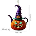 thumbnail image 3 of TanSiDing 3pcs Halloween Horror Monster Hanging Ornaments - Durable Plastic Decor for Car Rearview Mirror & Holiday Party Decoration, 3 of 6