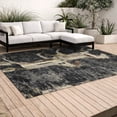 thumbnail image 3 of Addison Rugs Chantille Indoor/Outdoor Transitional Animal Black Machine Washable Rectangle Rug, 10' x 14', 3 of 10