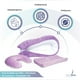 thumbnail image 2 of Pack de Bebé con Nido + Almohada de Lactancia + Cambiador Morado, 2 of 5