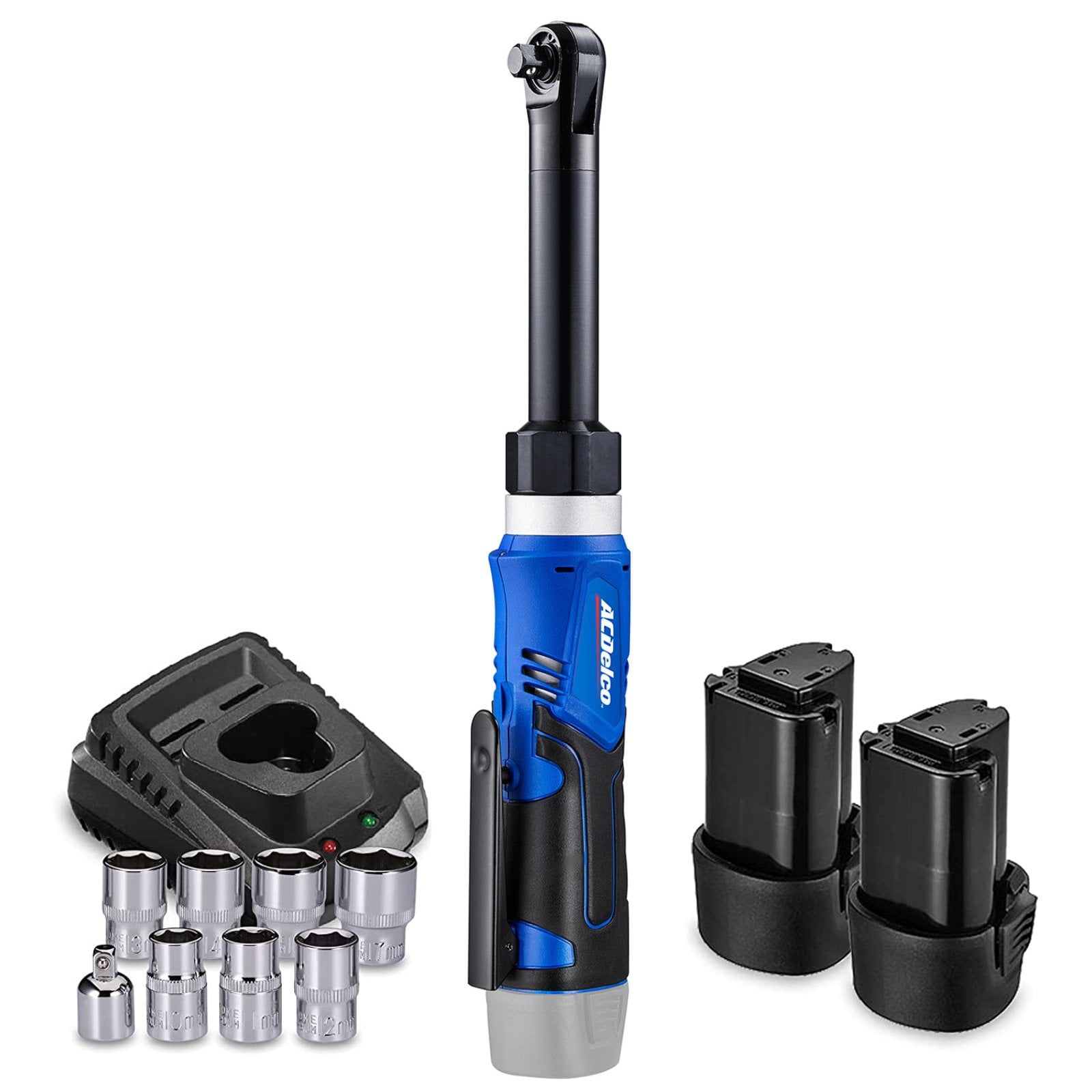 ACDelco, Ratchet Wrench, 12V Li-ion, 3/8 inch, 45 ft-lbs torque