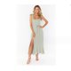 thumbnail image 3 of Gran oferta de verano, nueva ropa elegante y de moda europea y americana, temperamento, vestido con abertura, falda francesa de alta gama, 3 of 5