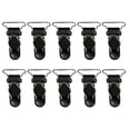 thumbnail image 1 of Juego de 10 pinzas para ligas de muslo estilo punk gótico para piernas de mujer 26mm, 1 of 9