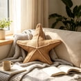 thumbnail image 6 of Summer Ocean Style Nautical Shaped Decorative Pillows Knit Fabric Fish Throw Cushions, Themed Pillows for Sofa Bedroom Beach House Decoration, Coastal Marine Home Decor, 6 of 6