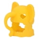 thumbnail image 2 of Juguete para la dentición del bebé diseño de una pieza de silicona con forma de elefante mordedor de manopla para bebé amarillo cómodo de usar para niños ANGGREK Otros, 2 of 8