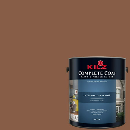 KILZ COMPLETE COAT Interior/Exterior Paint & Primer in One #LC290-01 (Best 1 Coat Interior Paint)