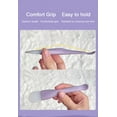 thumbnail image 4 of 1PCS Purple Double Head Silicone Mask Brush Face Cleaning Scraper Applicator Mud Mask Special Brush Beauty Tools, 4 of 6