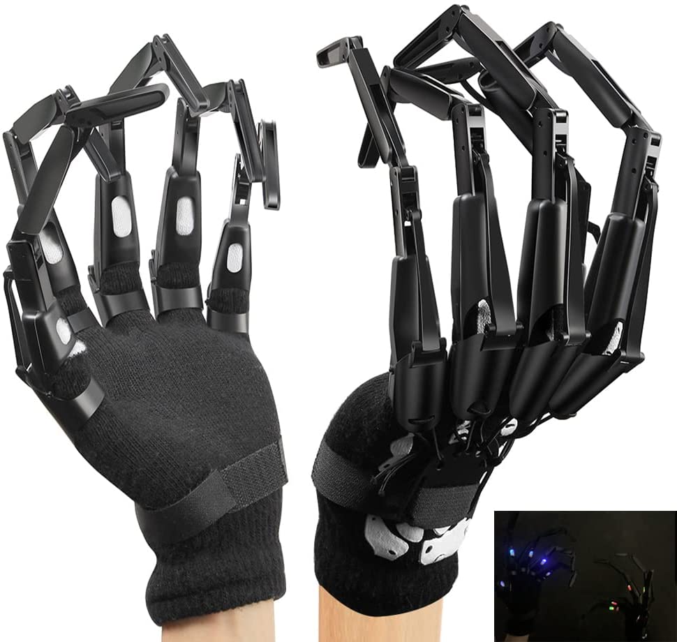 Articulated Finger Extensions, Halloween Articulated Fingers, 3D