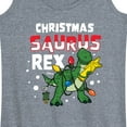 thumbnail image 3 of Toy Story - Christmas Saurus Rex - Women's Racerback Tank Top, 3 of 5