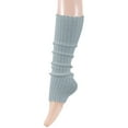 thumbnail image 2 of lnmuld Cute Leg Warmers Women's Solid Color Knitted Leg Warmers Thick Wool Foot Warmers for Party and Casual Wear Size:One Size, 2 of 4