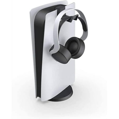 PS5 Headset Stand, PS5 Headphone Hook,PS5 Headset Hanger, Compatible with Universal Gaming Headsets - Black