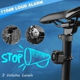 thumbnail image 3 of Alarma para bicicleta WSDCAM, recargable por USB, 110 dB, inalámbrica, paquete de 2, 3 of 7