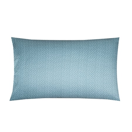 Mainstays Ultra Soft High Quality Microfiber Standard/Queen Aqua Dot Pillowcase Set