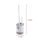 thumbnail image 3 of Toilet Brush Set Toilet Brushes & Holders Set de Cepillos de Inodoro Tpr con Cabeza de Cepillo Pequeña, Punzón Montado en la Pared para Inodoro - Cepillo de Inodoro Montado en la Pared con Bandeja de, 3 of 6