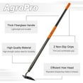 thumbnail image 2 of Garden Hoe for Weeding, Heavy Duty Hoe Garden Tool Long Handle, 58 Inches, 2 of 8