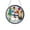 C, variant on BINGLI Christmas Window Hangings Festive Ornaments With Santa And Winter Scenes for Christmas Tree Wedding Party Hanging Decoration