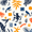 Playful Forest, variant on Yayeee Faucet Mat for Kitchen Sink 14.7" Diatomite Long Splash Guard Pad, Zodiac Stars