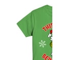 thumbnail image 2 of Grinch Being Good, Boys Apparel Crew Neck Short Sleeve T-Shirt, Sizes 4-18, 2 of 4