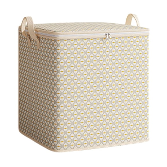 Closet Organizers & Storage Bags - Compression Bags with Durable Handles, Thickened Double Zipper for Blankets, Toys & Seasonal Clothes, Space Saving Solution