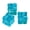 Blue, variant on Tuscom 10 Pack Clear Acrylic Fake s 0.7in Photography Props Luminous Crystal Simulated Ice Blocks for Vase Fish Tank Bar Decor