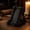 #93Black, variant on Gothic Skull Phone Stand, Resin Cell Phone Holder, Desk Cradle Stand, Keeps Phone Secure and Reduces Neck Strain for Bedroom, Office, and Home Bar.