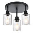 thumbnail image 2 of PENDRION 3 Light Modern Track Lighting with Flexibly Rotatable Light Head, Black Track Lighting Fixtures Ceiling Industrial Kitch, 2 of 9