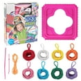 thumbnail image 2 of TOPRenddon 7.4" Potholder Weaving Loom Craft Kit Toys for Kids, Adults, Beginners, Birthday Gifts for Girls Age 6 7 8-12 Year Old - Knitting & Crochet Kit, Random Color Loops to Make 2 Pot Holders, 2 of 9
