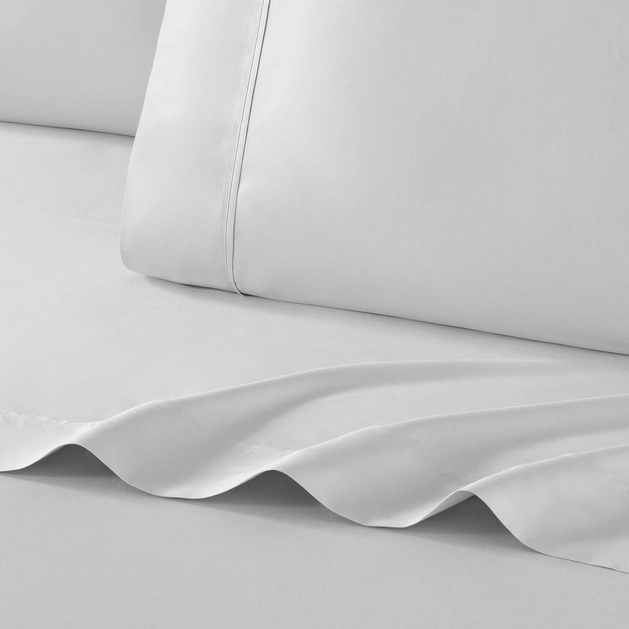 Aston & Arden Bamboo Rayon Sheet Sets, 4-Piece, 250 Thread Count, Modern, Hypoallergenic, California King, Grey
