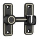 thumbnail image 3 of Cerradura de puerta de 90 grados y 180 grados perno de puerta corredera luminoso para evitar robos seguro para puerta de baño, 3 of 8