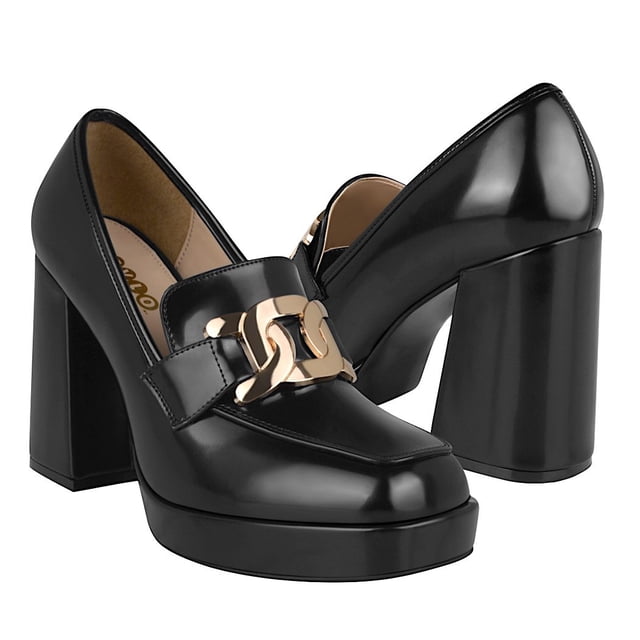 TACONES DAMA STYLO 29207 CHAROL NEGRO Stylo 29207